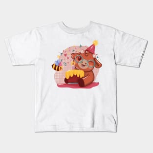 Happy birthday Minou Kids T-Shirt